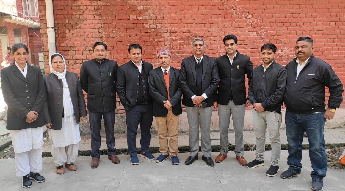 jawahar lal chaudhry elected general secretary and susant sharma elected treasur in bar association  ponta