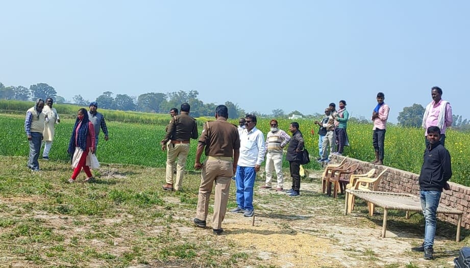 School operator's property attached, crop destroyed