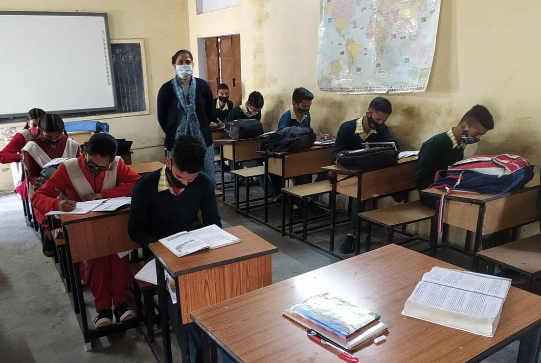 The attendance of students in classes decreased by six percent