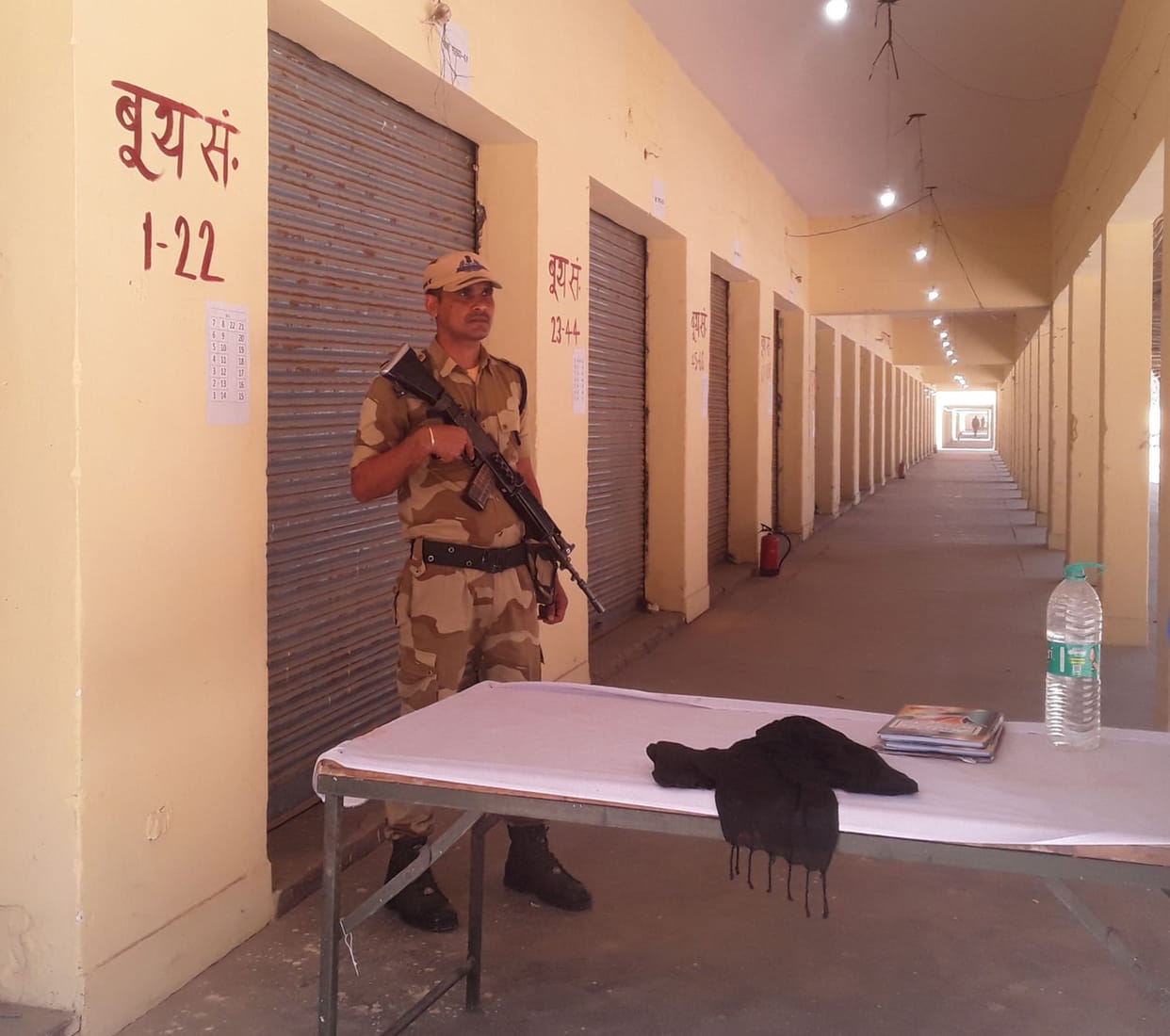 EVM security handed over to paramilitary force