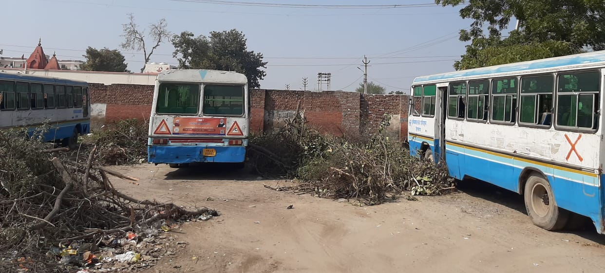 GM asked for a revised estimate to break the wall behind the bus stand