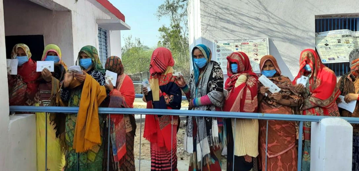 patiyali assembly seat, voters were exited