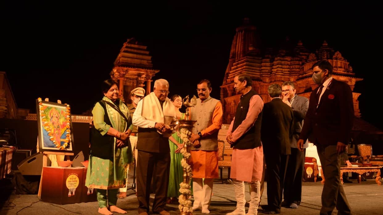 Governor Mangubhai Patel launched Khajuraho Dance Festival, said the festival will get recognition at the world level
