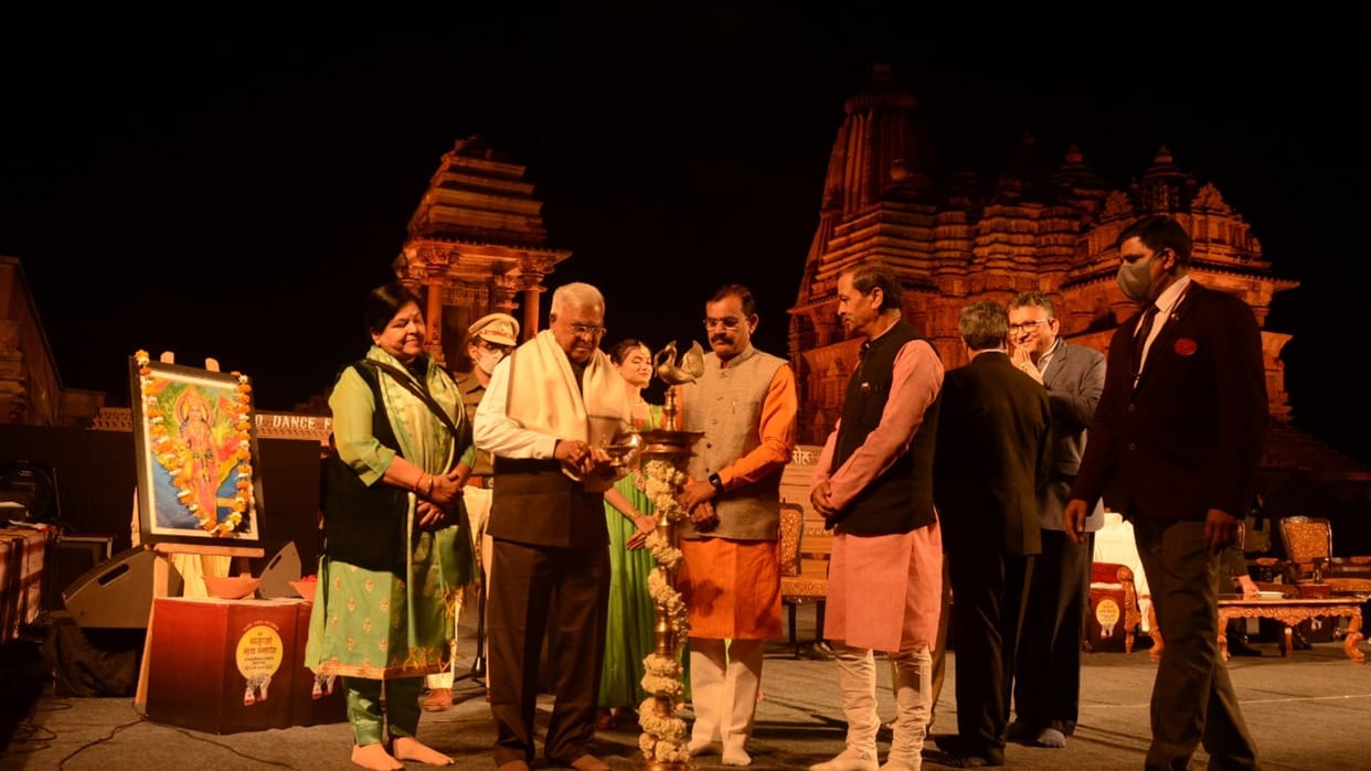 Governor Mangubhai Patel launched Khajuraho Dance Festival, said the festival will get recognition at the world level