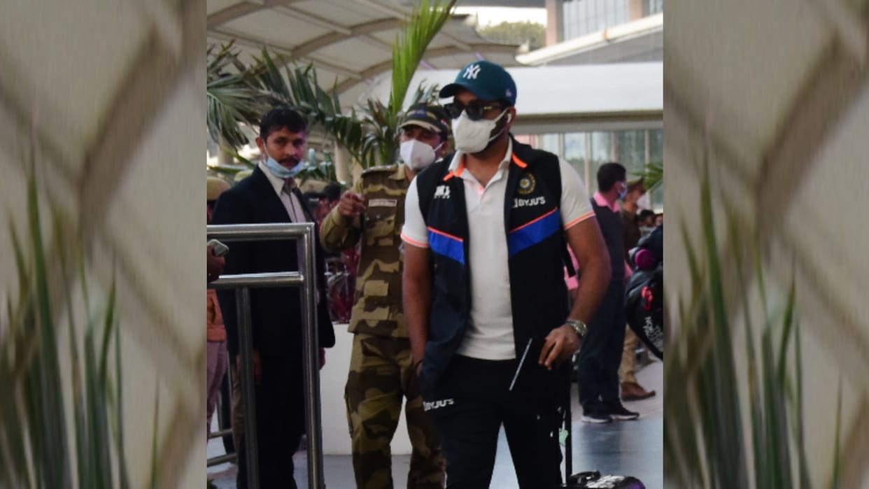 Team India, full of enthusiasm, reached Lucknow late in the evening: players left for hotel within ten minutes under the covid protocol at the airport