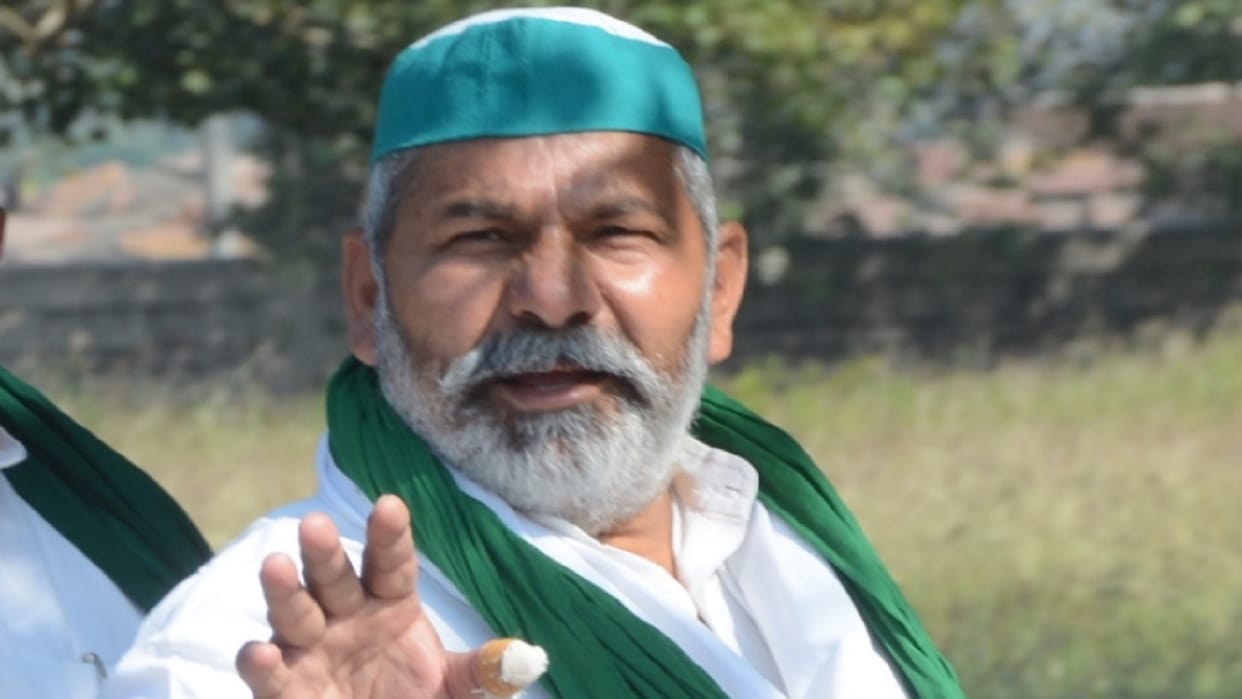 Agnipath Protest: Rakesh Tikait called for a peaceful movement, said - protest should not be violent