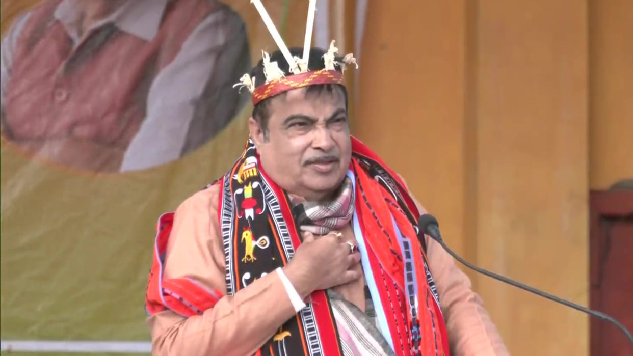 Nitin Gadkari in Ukhral says success of Aatmanirbhar Bharat can not be imagined without support of Manipur ahead of Assembly election