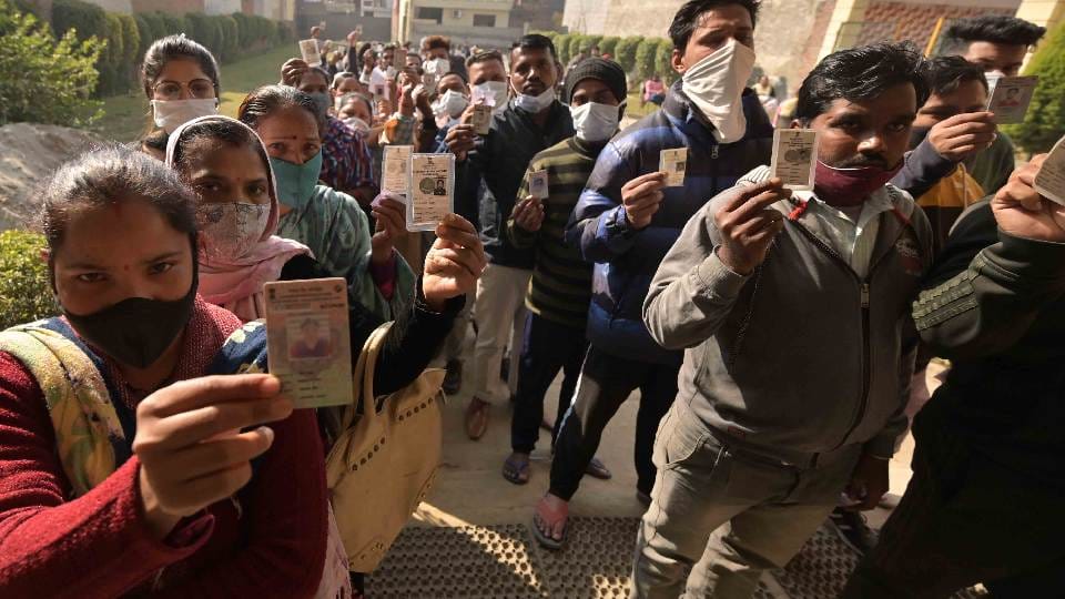 Punjab election 2022 Voting this time less than the last election in Punjab