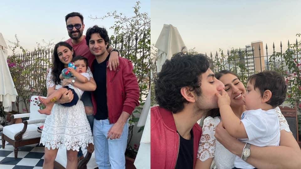 Sara Ali Khan wished Kareena Kapoor son Jahangir on his birthday shared pictures of a special moment with his brother