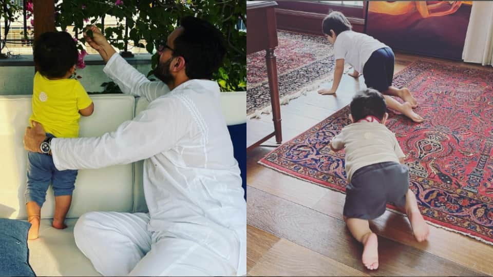 Sara Ali Khan wished Kareena Kapoor son Jahangir on his birthday shared pictures of a special moment with his brother