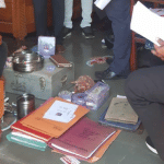 देवास में ईओडब्ल्यूी टीम की कार्रवाई।