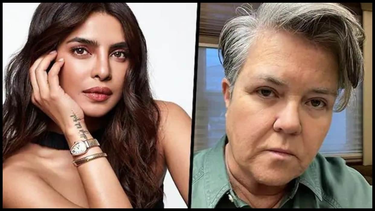 Priyanka Chopra and her singer husband Nick Jonas were in Malibu when they met comedian Rosie O'Donnell
