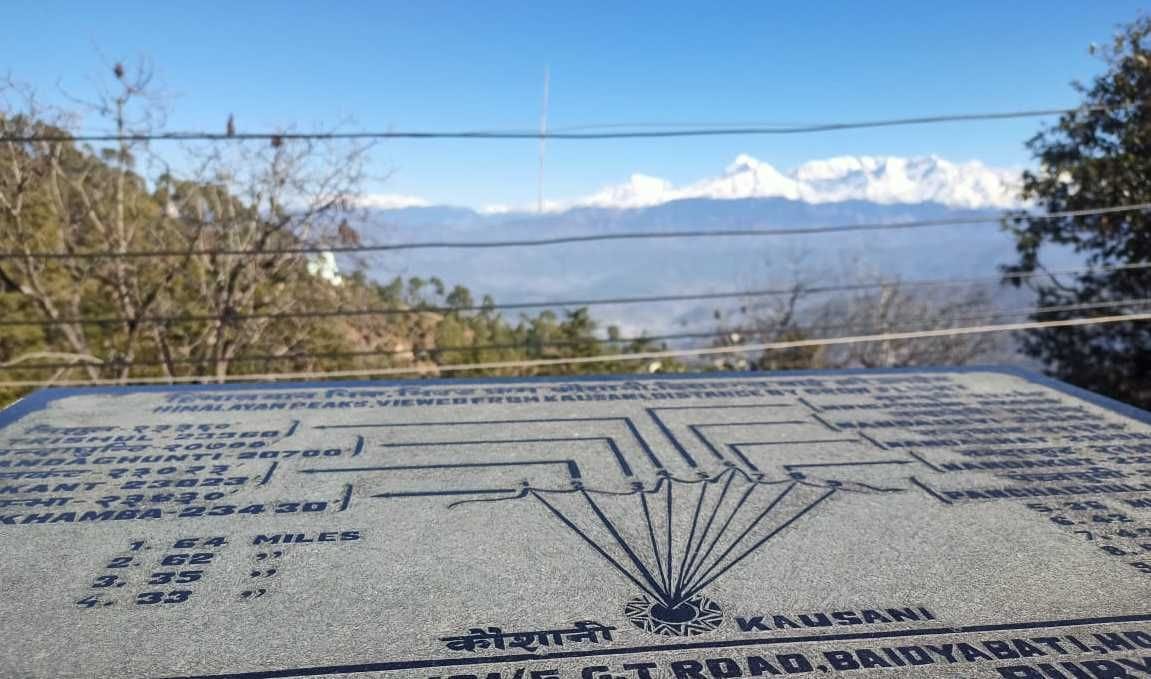 Himalayan View Hinder By Electrical Wire