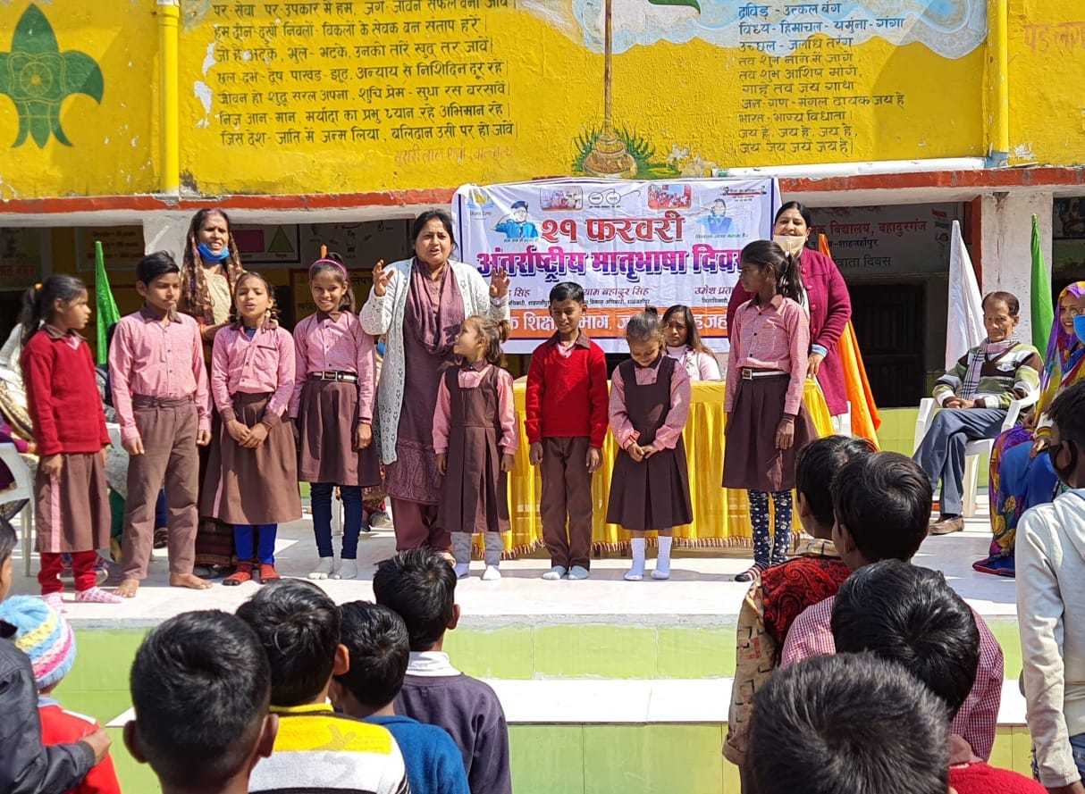 Organizing poster, singing, painting and essay competitions