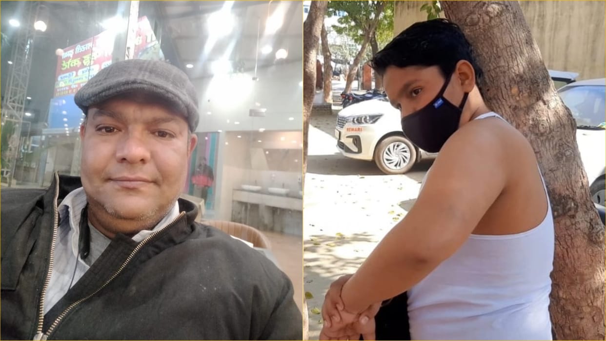 Teacher thrashes child for not wearing dress in Rewari of Haryana