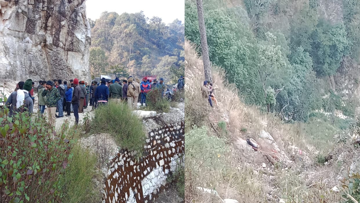 Uttarakhand: Accident in champawat, vehicle returning from the procession fell into the ditch, 11 people died