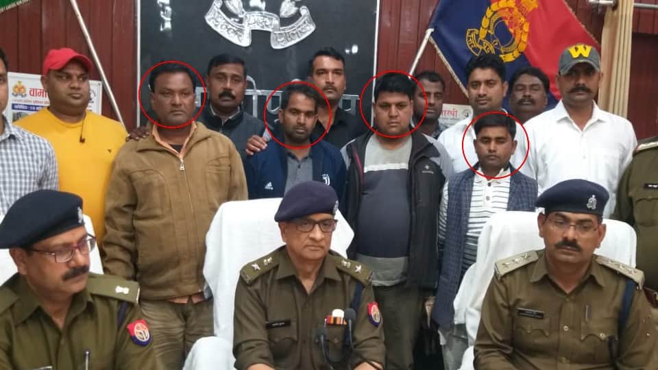 mainpuri police 20 pistols recovered from the international arms smuggler gang