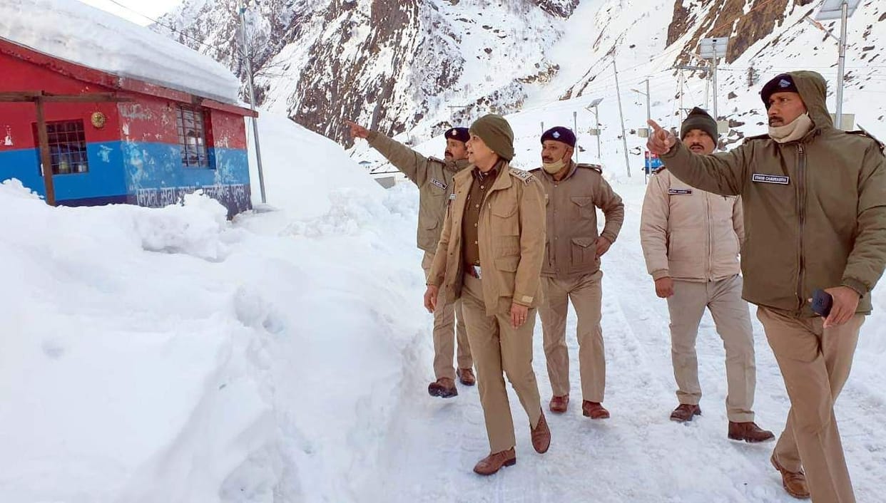 Mark sensitive places on Badrinath Highway
