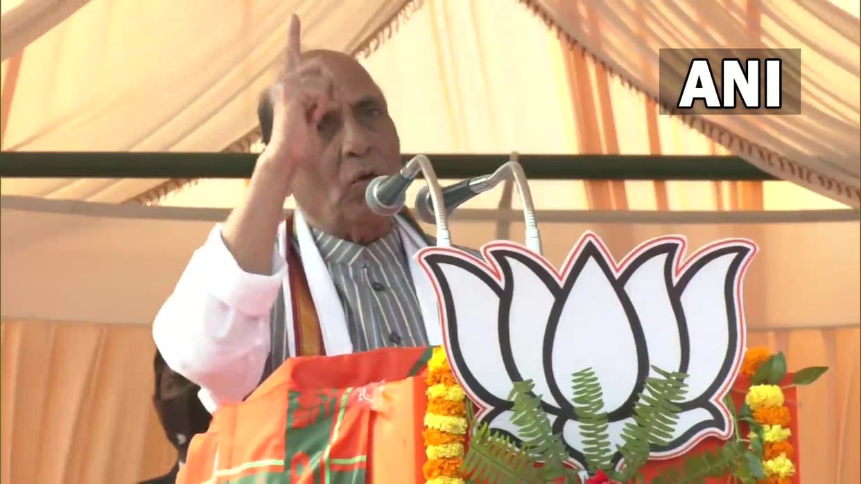Defence Minister Rajnath Singh says Bolstering national security has been our top priority