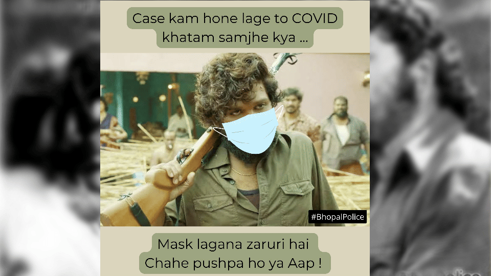Bhopal Police Twitter handle: Funny memes to educate citizens about the laws of the land