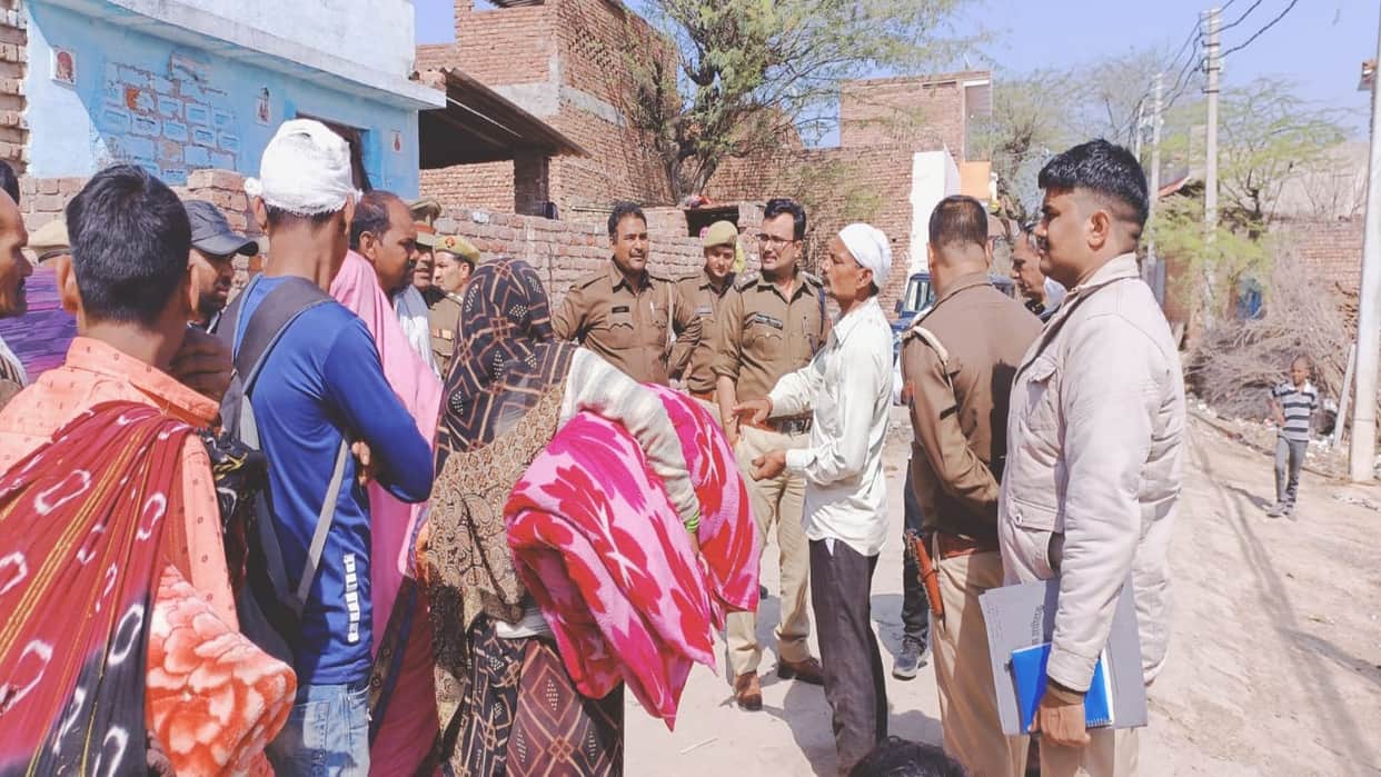 Dalit families forced to migrate from village due to fear of dabangs in mathura