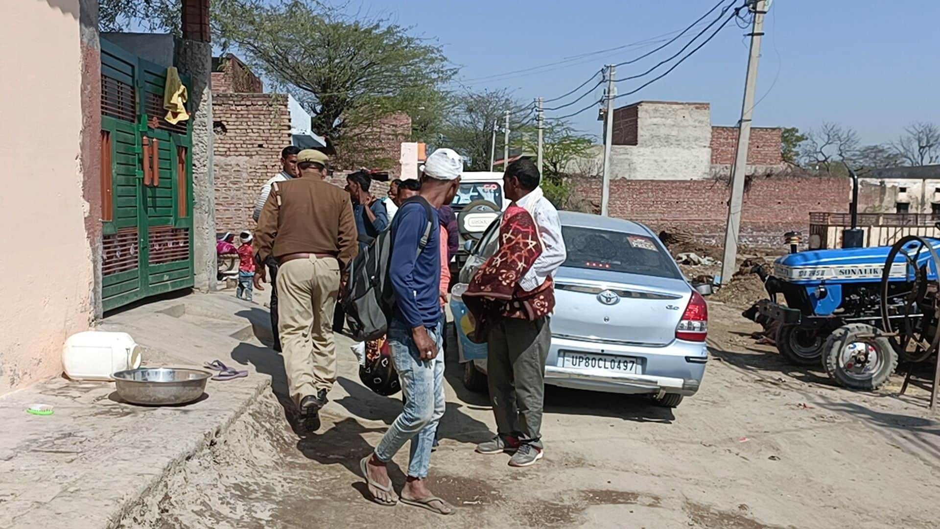 Dalit families forced to migrate from village due to fear of dabangs in mathura