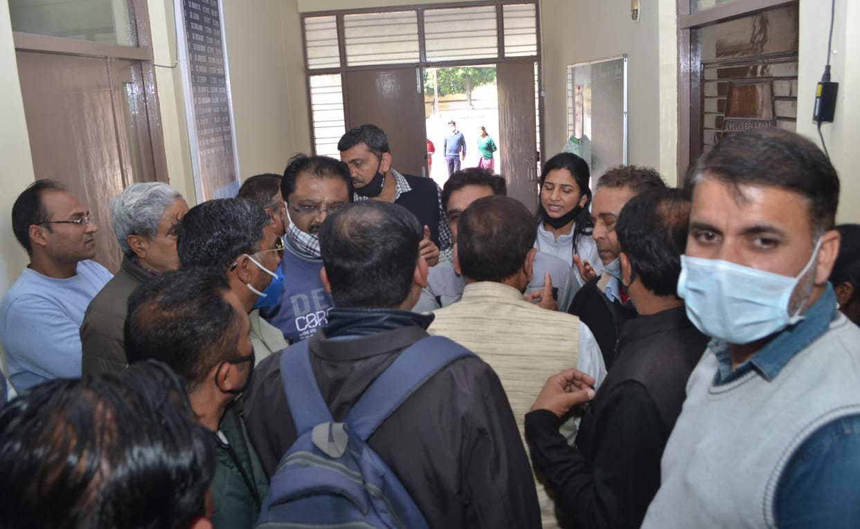 Uproar of parents against taking maintenance fee