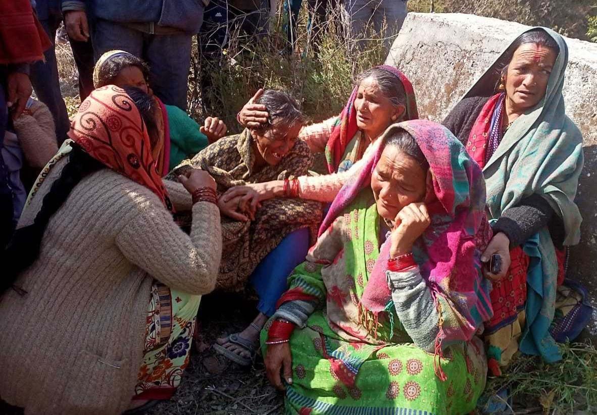 The joys of marriage turned into mourning