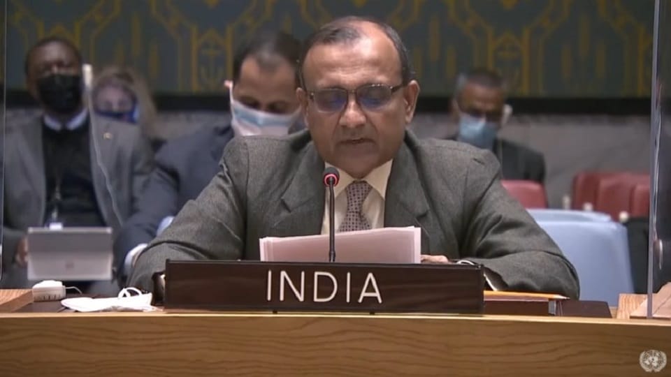 India on Ukraine Crisis, Permanent Representative to United Nations TS Tirumurti, at UNSC meet on Ukraine russia conflict