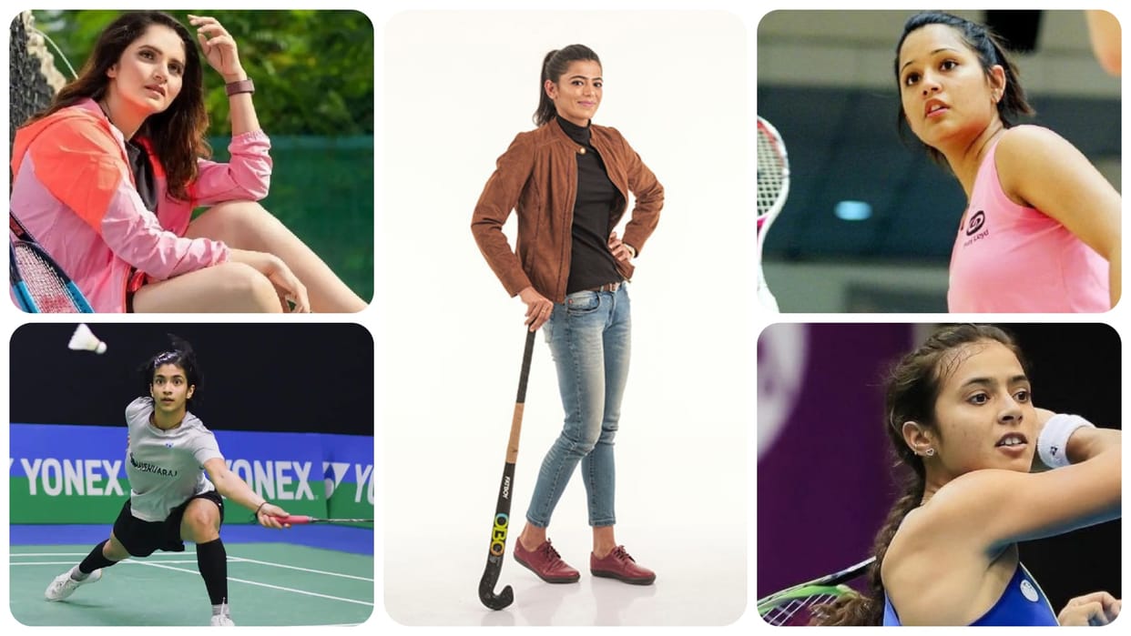 Most Beautiful Indian Sports Female Athlete in India Tennis Star Badminton Champion