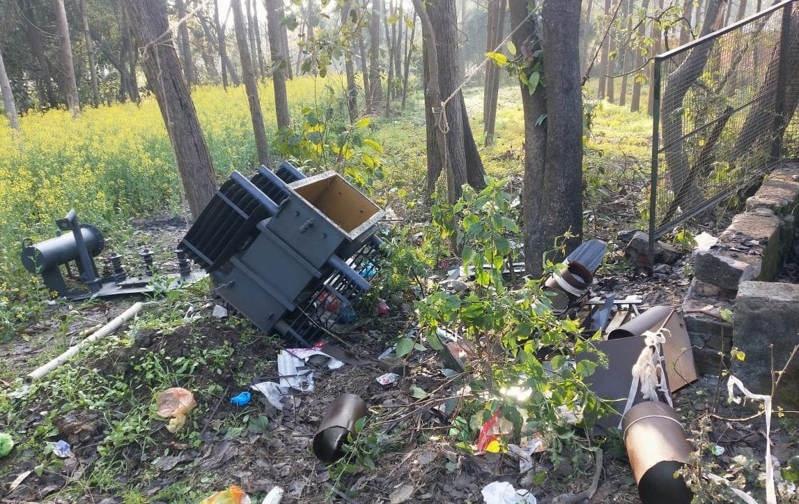Second transformer also stolen in 15 days