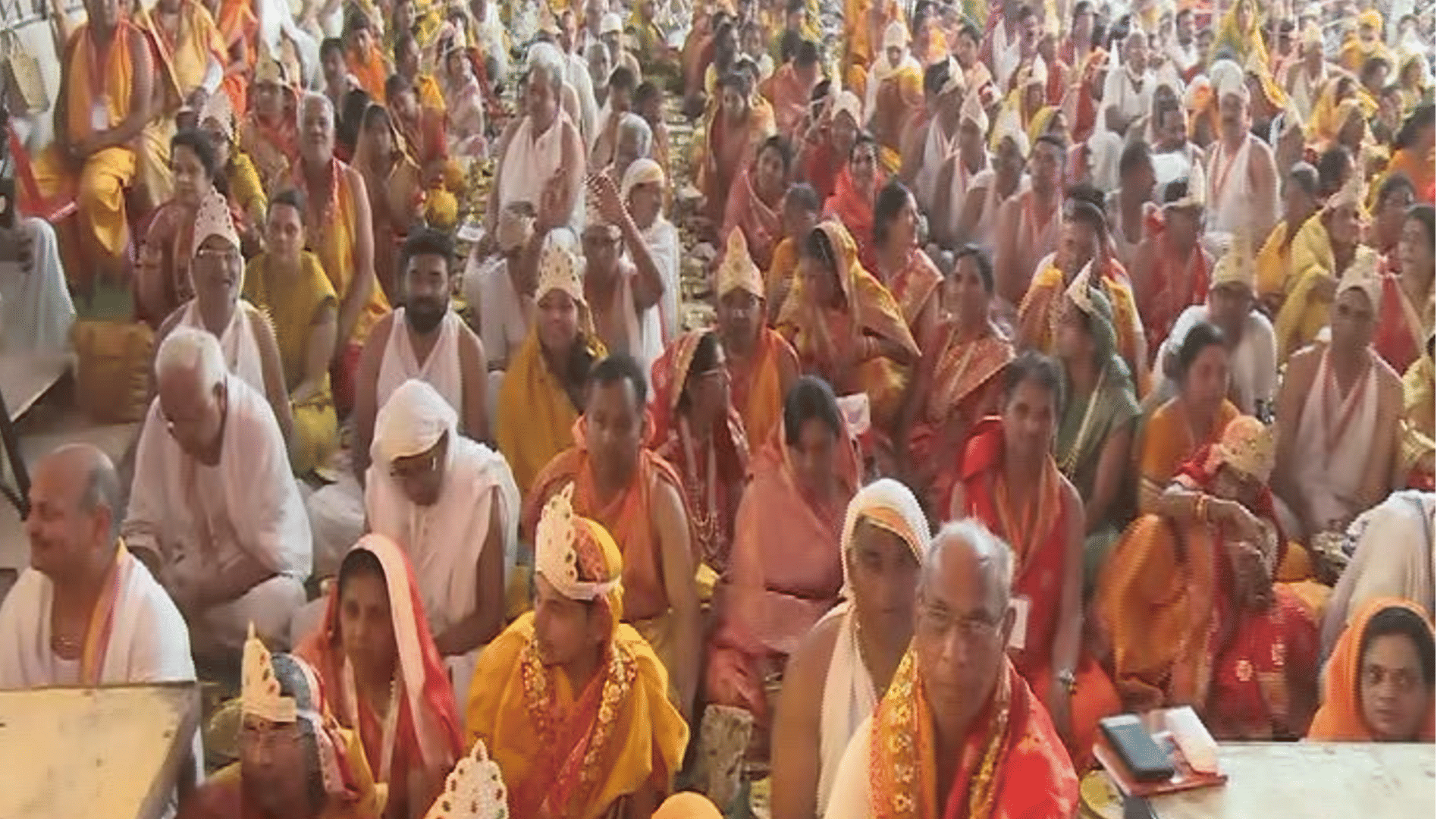 Scindia and VD Sharma attended the Panchkalyanak festival in Kundalpur, will conclude tomorrow