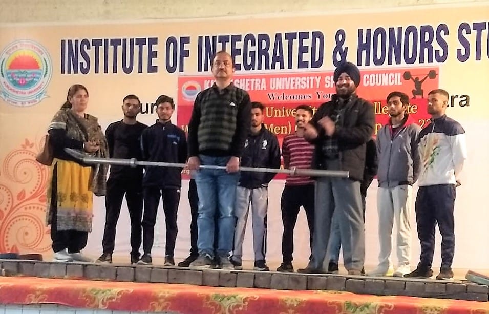 Inter College Weightlifting Championship: Dhruv, Kamal and Vinesh ranked first, Kurukshetra