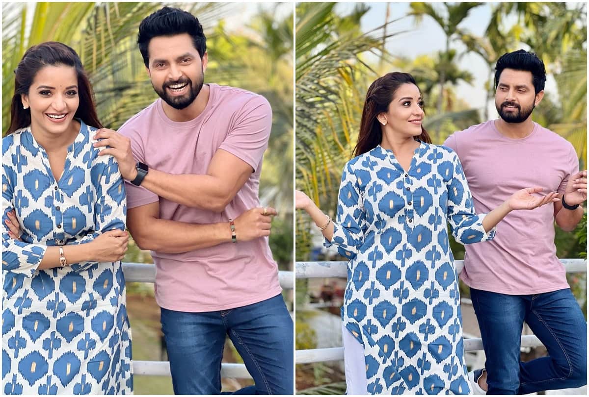Bhojpuri: Monalisa will seen in the new show with husband Vikrant Singh shared pictures on instagram