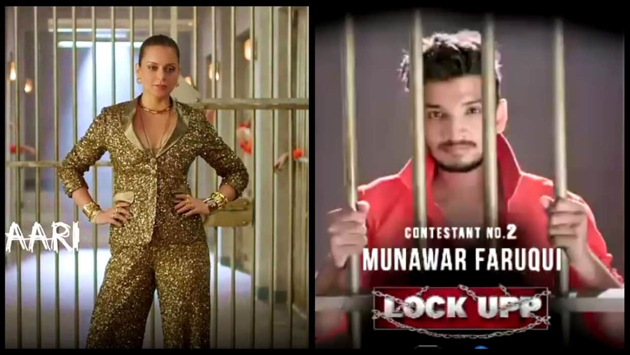 Who is Munawar Faruqui confirmed as the second contestant on Kangana Ranaut Lock Upp
