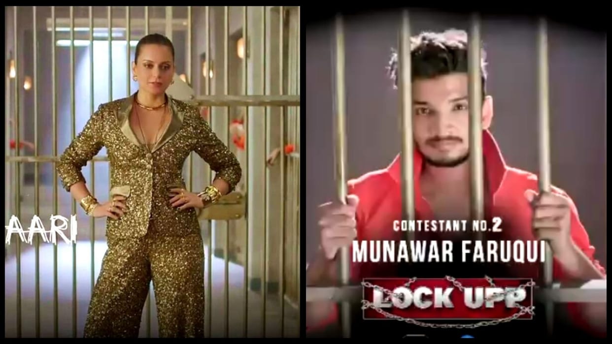 Who is Munawar Faruqui confirmed as the second contestant on Kangana Ranaut Lock Upp