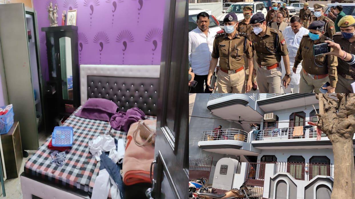 Ghaziabad 4 miscreants looted house by making hostage to mother daughter and sister in law loot more than 10 lakh