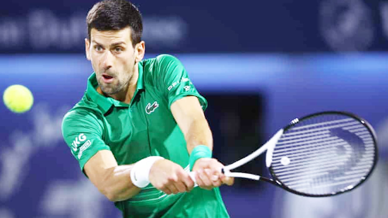 Dubai Championships: Djokovic's first win of 2022, beating Italy's Lorenzo Musetti 6-3, 6-3 in straight sets