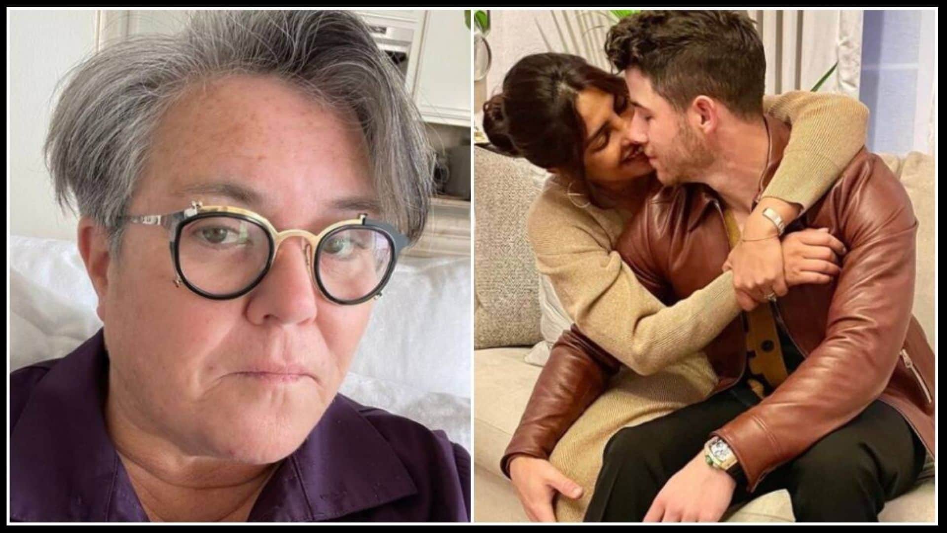 Priyanka Chopra and her singer husband Nick Jonas were in Malibu when they met comedian Rosie O'Donnell