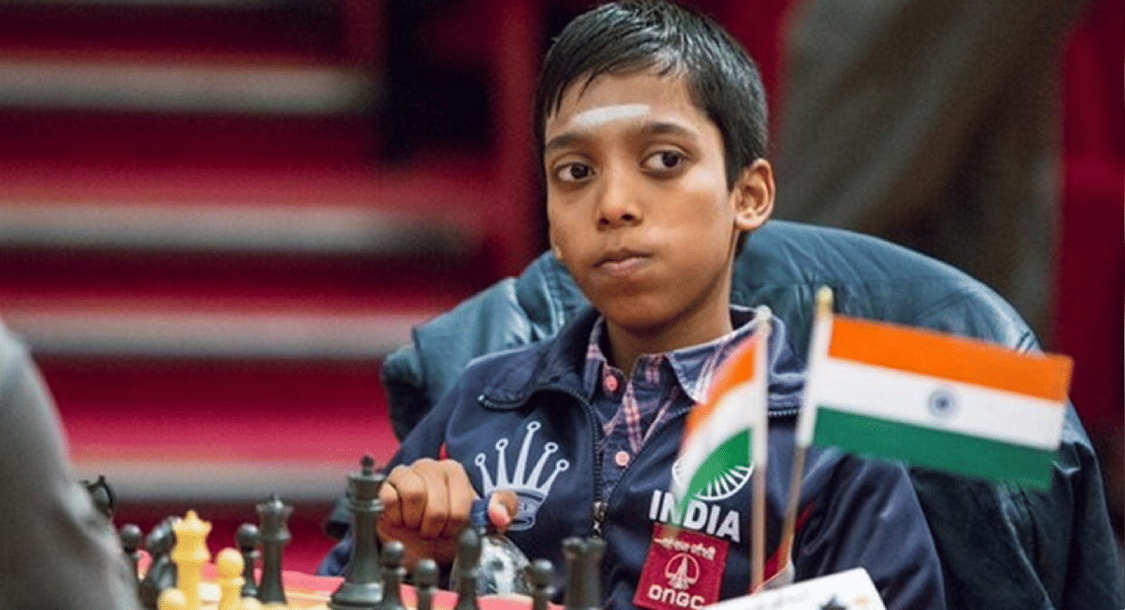 young chess wizard Praggnanandhaa Success Story sister taught chess to save her brother from cartoons father is suffering from polio