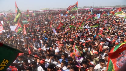 UP Elections 2022: Bjp leaders are telling lies, says Akhilesh Yadav in Prayagraj