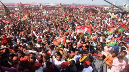 UP Elections 2022: Bjp leaders are telling lies, says Akhilesh Yadav in Prayagraj