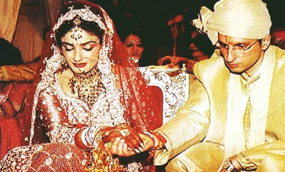 Raveena Tandon Anil Thadani Wedding Anniversary unseen pictures from their wedding