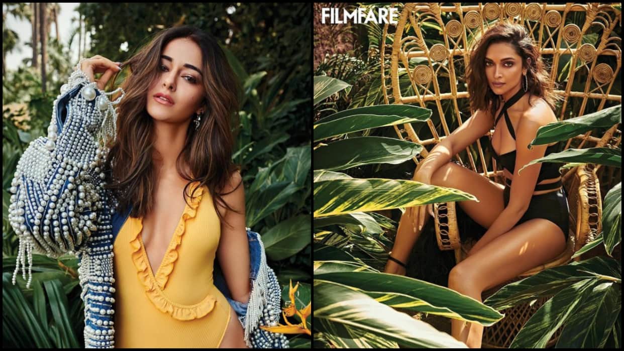See Deepika Padukone and Ananya Pandey's bold photoshoot for Filmfare magazine