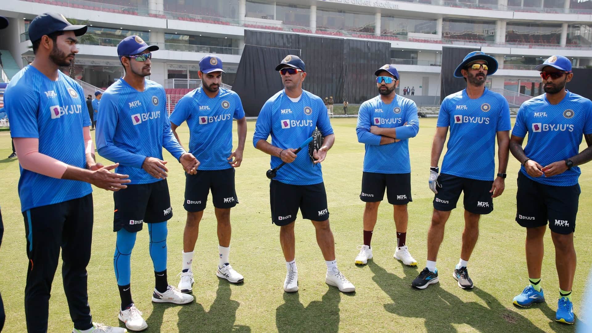 Team India Practice before T20 Series Against Sri lanka Jadeja and bumrah worked Hard
