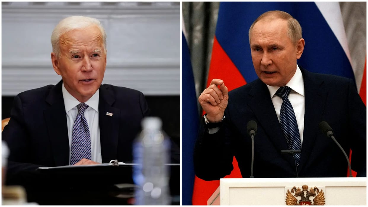 As Putin orders Russian Troops movement into Ukraine his tactics changed in 11 hours after US President Biden agreed for talks