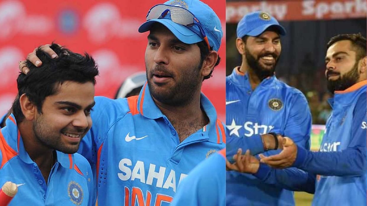 Yuvraj Singh wrote a heartfelt letter to Virat Kohli and gift a golden boot
