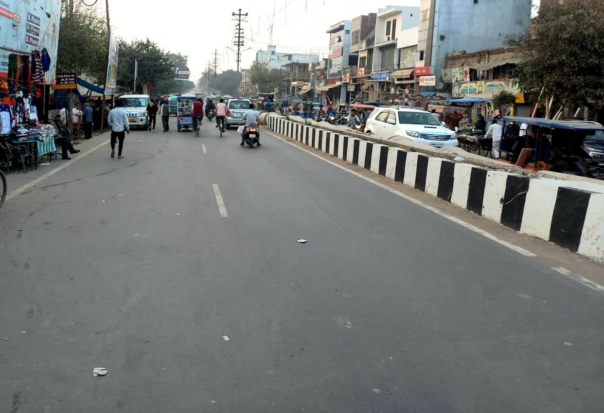 maintenence work in gt road, travel will disturb for two month