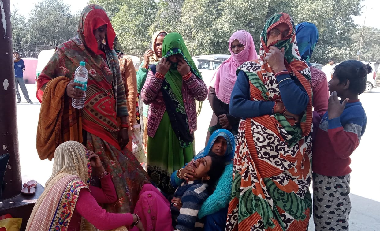 Kanpur Dehat : Factory worker dies due to tanker collision, was returning from Jainpur by scooty to Kanpur