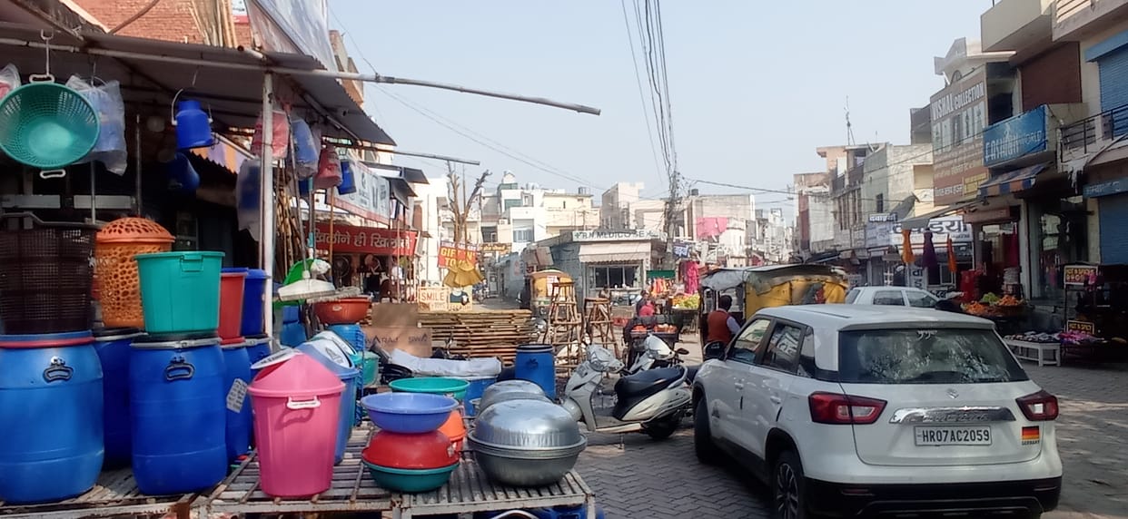Illegal encroachments cause jam, responsible unknown, Kurukshetra